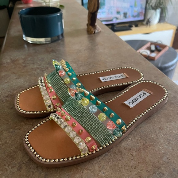 Steve Madden Leandra Multi Sandles 